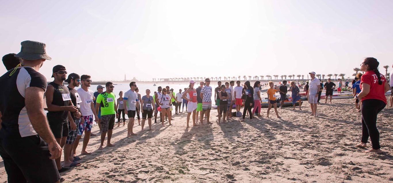 Marassi Al Bahrain Hosts Island's First Stand-Up Paddle Race 
