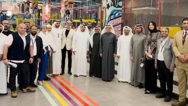 Mohamed Alabbar Visits Marassi Galleria